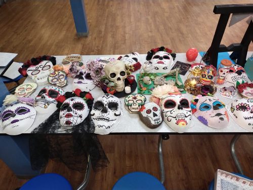 Year 7 MFL students celebrate the Day of the Dead and French inventions